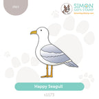 Simon Says Stamp Happy Seagull Wafer Dies s1173 Shine On