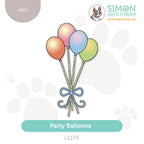 Simon Says Stamp Party Balloons Wafer Dies s1174 Stamptember