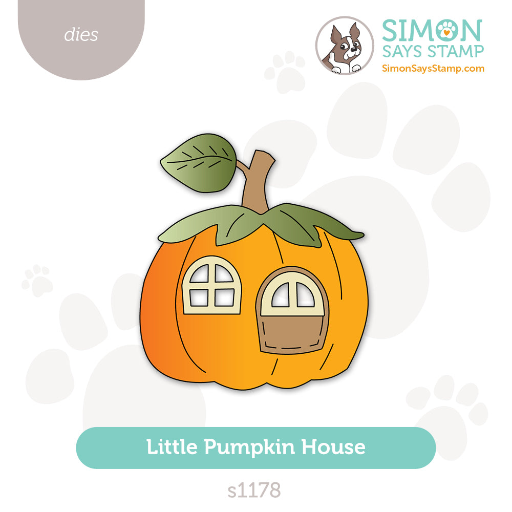Simon Says Stamp Little Pumpkin House Wafer Dies s1178 Stamptember