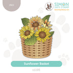 Simon Says Stamp Sunflower Basket Wafer Dies s1195 Stamptember