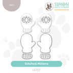 Simon Says Stamp Stitched Mittens Wafer Dies s1207 Sending Cheer