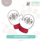 Simon Says Stamp Stitched Mittens Wafer Dies s1207 Sending Cheer