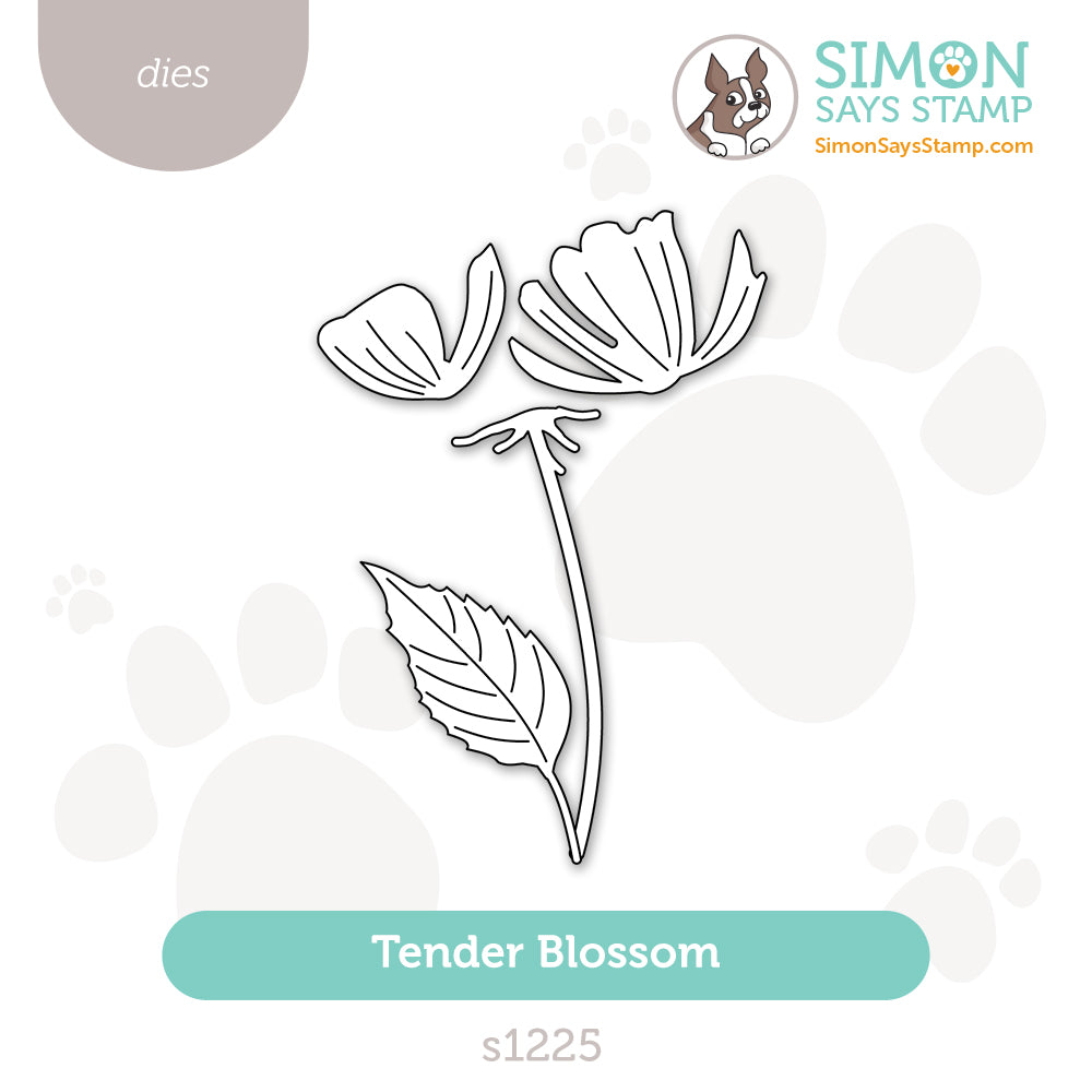 Simon Says Stamp Tender Blossom Wafer Dies s1225 Stamptember