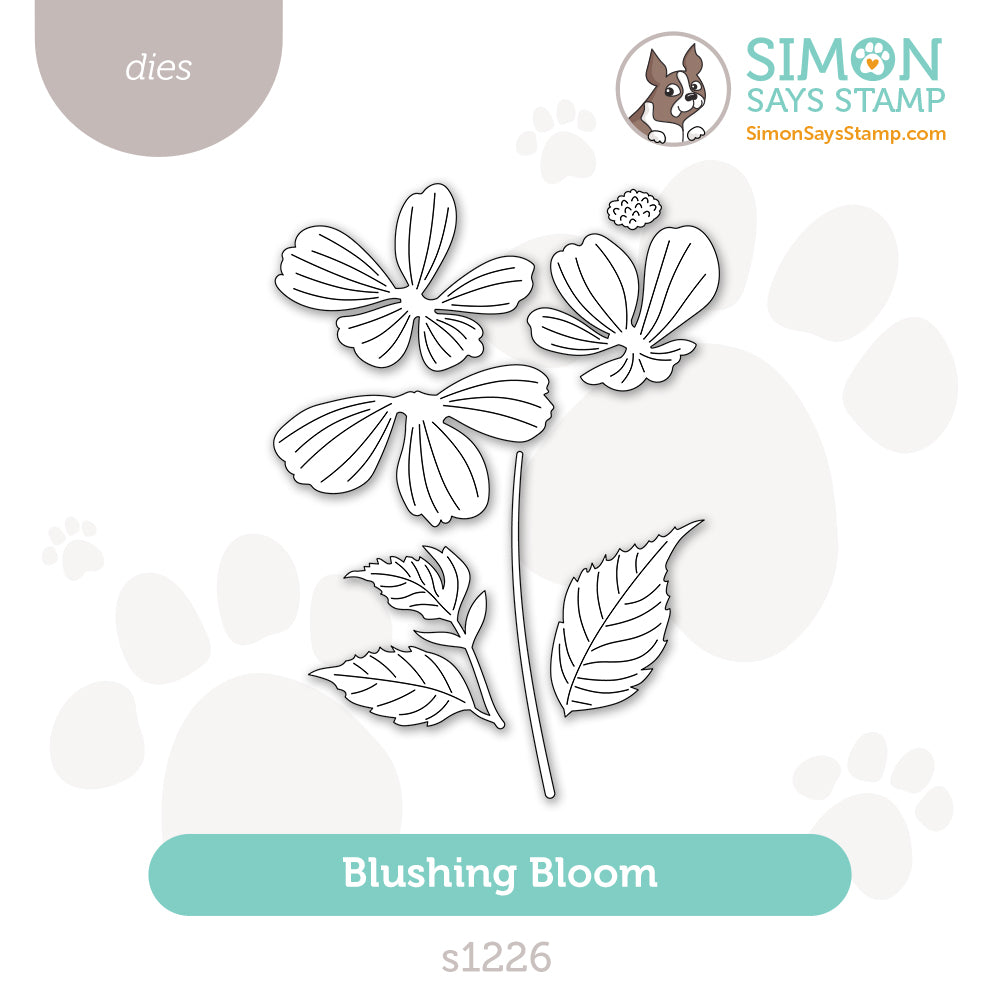 Simon Says Stamp Blushing Bloom Wafer Dies s1226 Stamptember