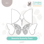 Simon Says Stamp Beautiful Butterfly Flaps Wafer Dies s1227 Stamptember