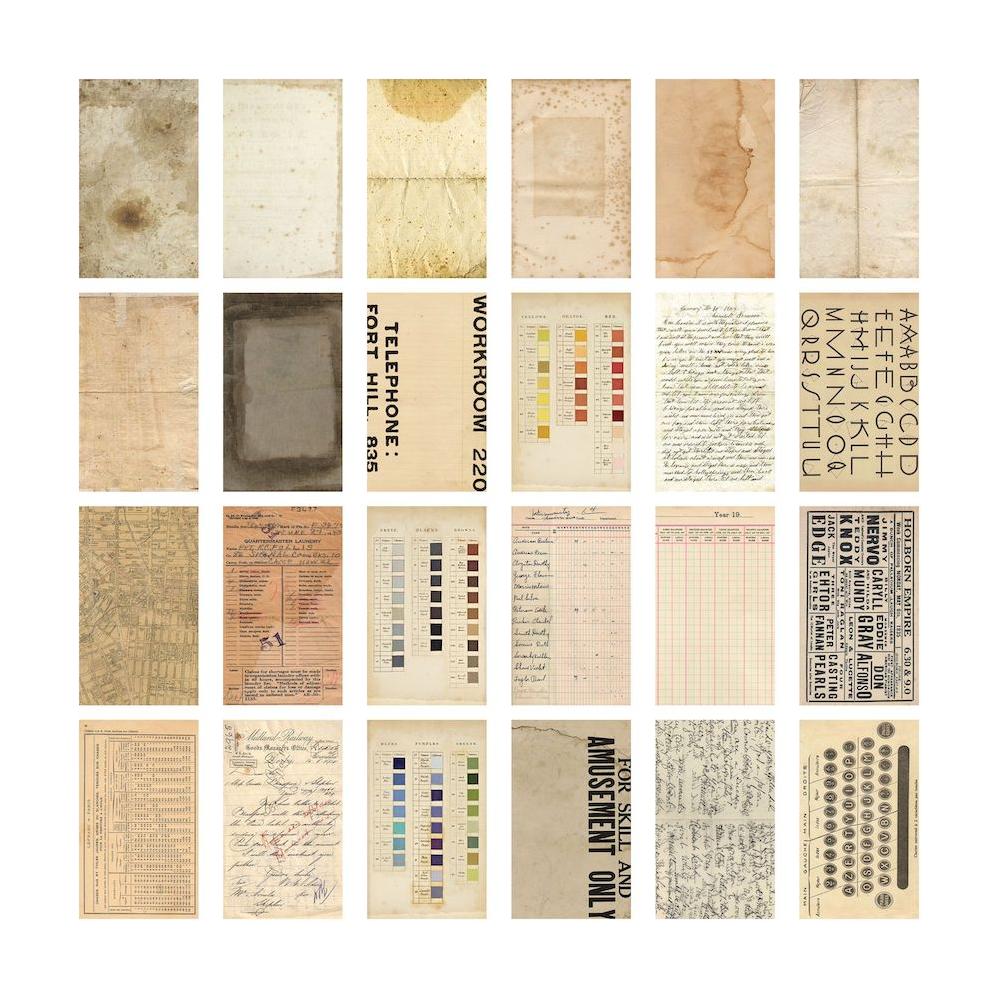 Tim Holtz Idea-ology BACKDROPS VOLUME 4 th94308 - Front Designs
