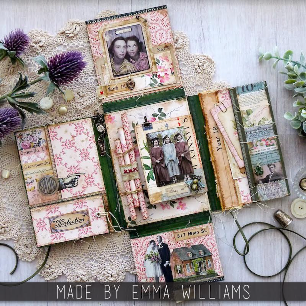 Tim Holtz Idea-ology COLLAGE STRIPS th94328 Journal