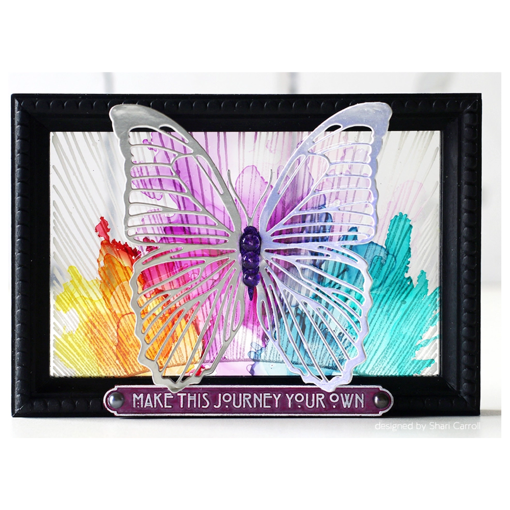 Tim Holtz Idea-ology Word Plaques Large th94329 Butterfly | color-code:ALT01