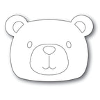 Simon Says Stamp Big Picture Book Bear Wafer Dies s568 *