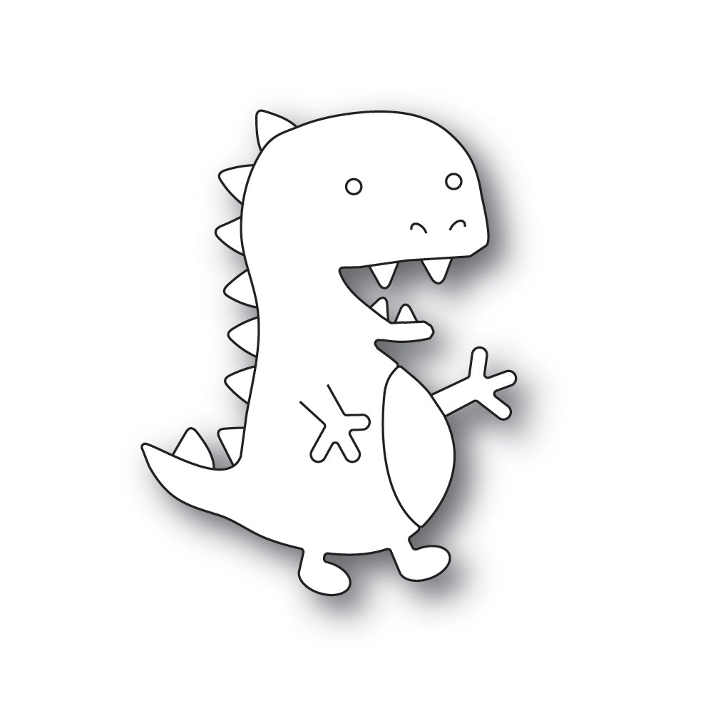 Simon Says Stamp Picture Book T-Rex Wafer Dies s598