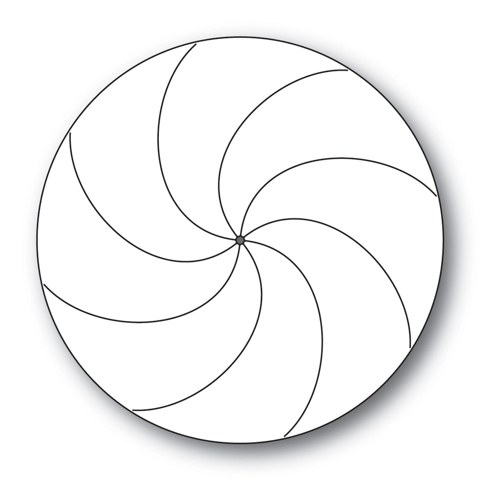 Simon Says Stamp Spinning Circle Wafer Die s630 *