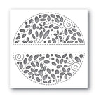 Simon Says Stamp Filigree Message Circle Wafer Die s649 *