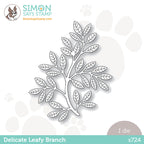 Simon Says Stamp Delicate Leafy Branch Wafer Die s724
