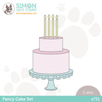 Simon Says Stamp FANCY CAKE Set Wafer Dies s731
