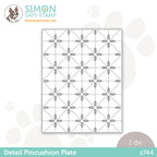 Simon Says Stamp DETAIL PINCUSHION PLATE Wafer Dies s744