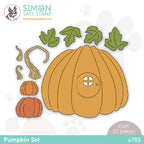 Simon Says Stamp PUMPKIN SET Wafer Dies s785