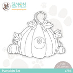 Simon Says Stamp PUMPKIN SET Wafer Dies s785