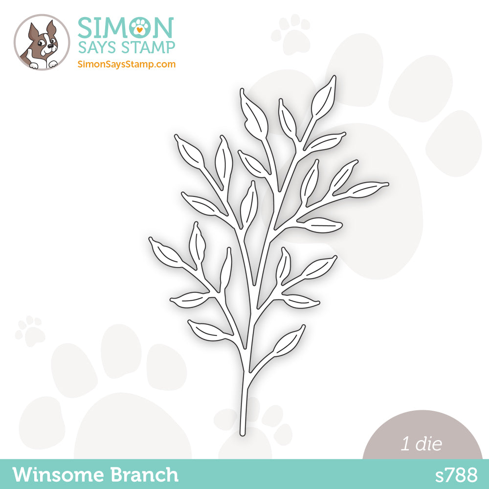 Simon Says Stamp WINSOME BRANCH Wafer Die s788