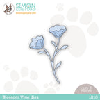 Simon Says Stamp BLOSSOM VINE Wafer Dies s810