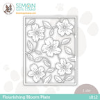 Simon Says Stamp FLOURISHING BLOOM PLATE Wafer Die s812