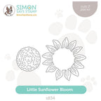 Simon Says Stamp Little Sunflower Bloom Wafer Die s834 Out Of This World