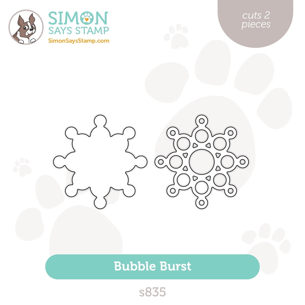 Simon Says Stamp Bubble Burst Wafer Dies s835 Season Of Wonder