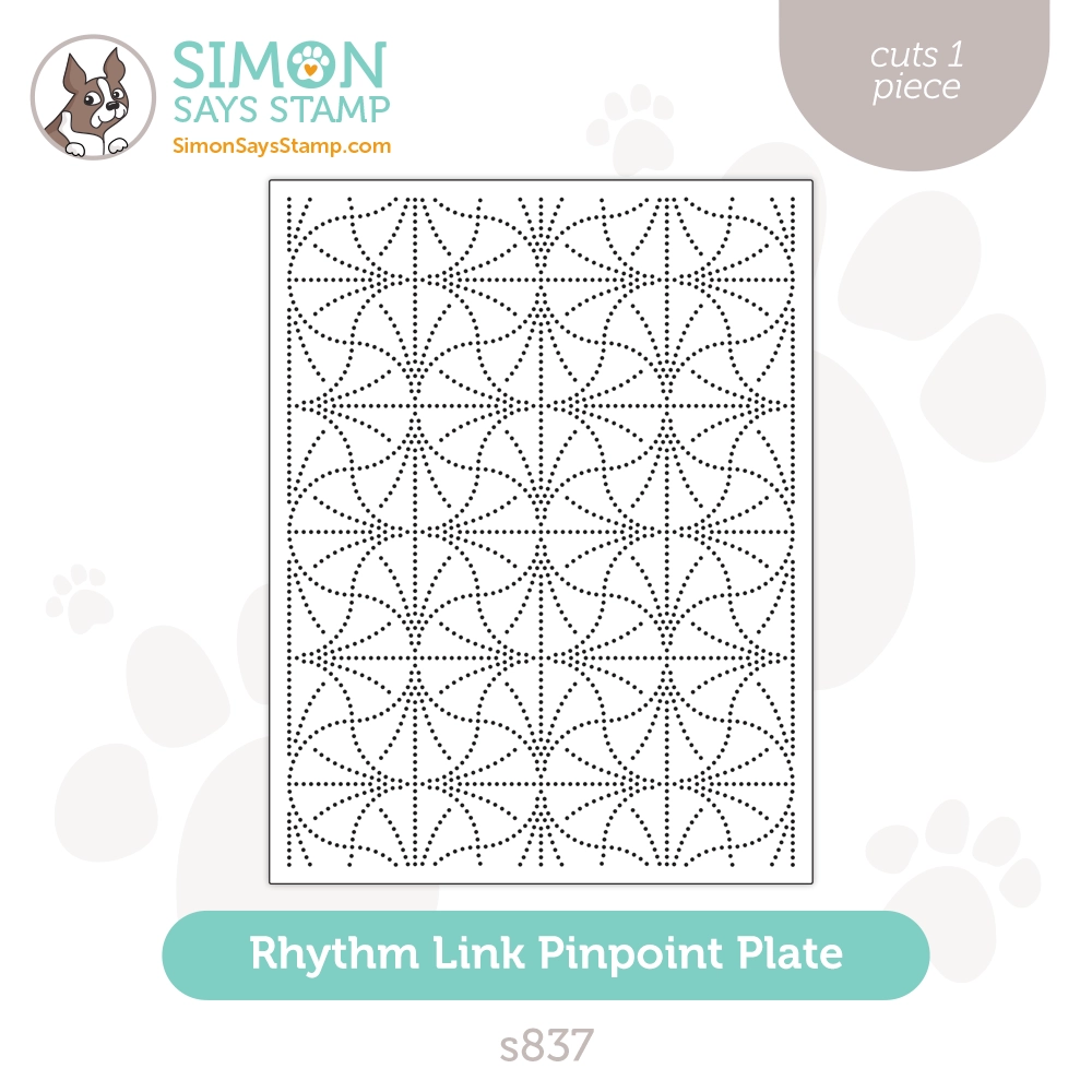 Simon Says Stamp Rhythm Link Pinpoint Plate Wafer Dies s837 Stamptember