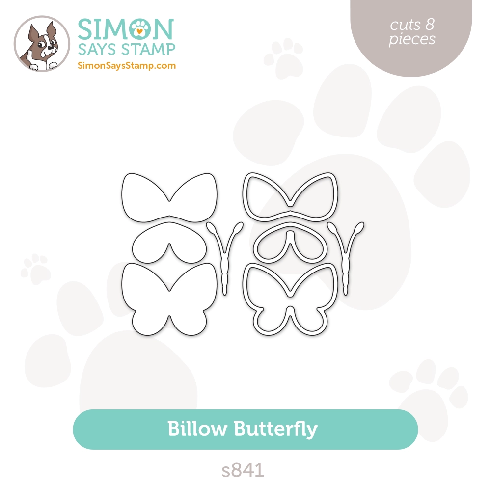 Simon Says Stamp Billow Butterfly Wafer Dies s841 Stamptember