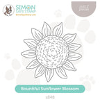 Simon Says Stamp Bountiful Sunflower Blossom Wafer Die s848 Out Of This World