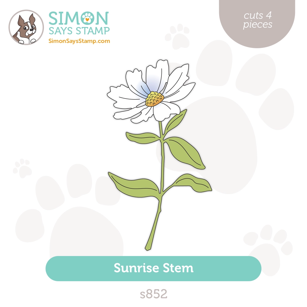 Simon Says Stamp Sunrise Stem Wafer Die s852 Out Of This World