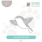 Simon Says Stamp Soaring Whirl Bird Wafer Dies s873 Diecember
