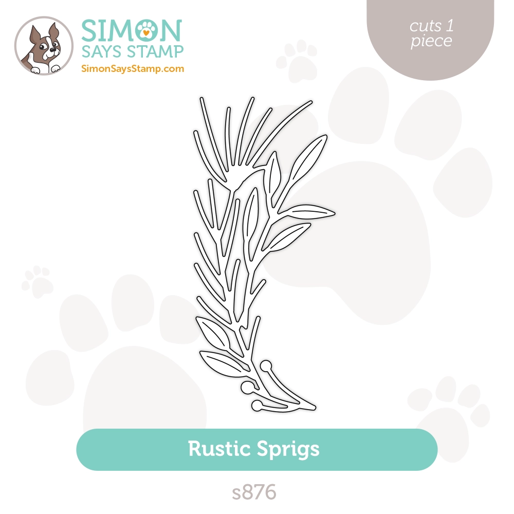 Simon Says Stamp Rustic Sprigs Wafer Dies s876 Season Of Wonder