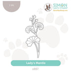 Simon Says Stamp Lady's Mantle Wafer Dies s887 Smitten
