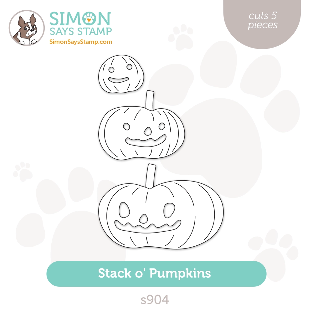 Simon Says Stamp Stack O Pumpkins Wafer Dies s904 Stamptember
