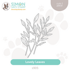 Simon Says Stamp Lovely Leaves Wafer Dies s905 Season Of Wonder