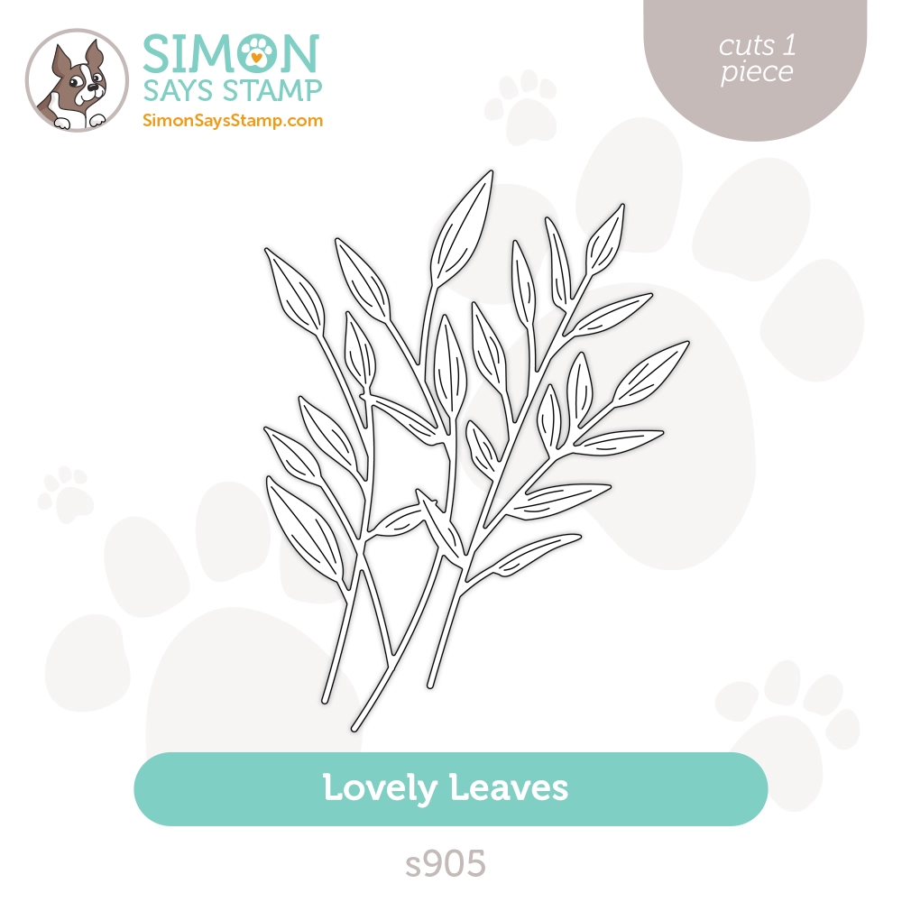 Simon Says Stamp Lovely Leaves Wafer Dies s905 Season Of Wonder