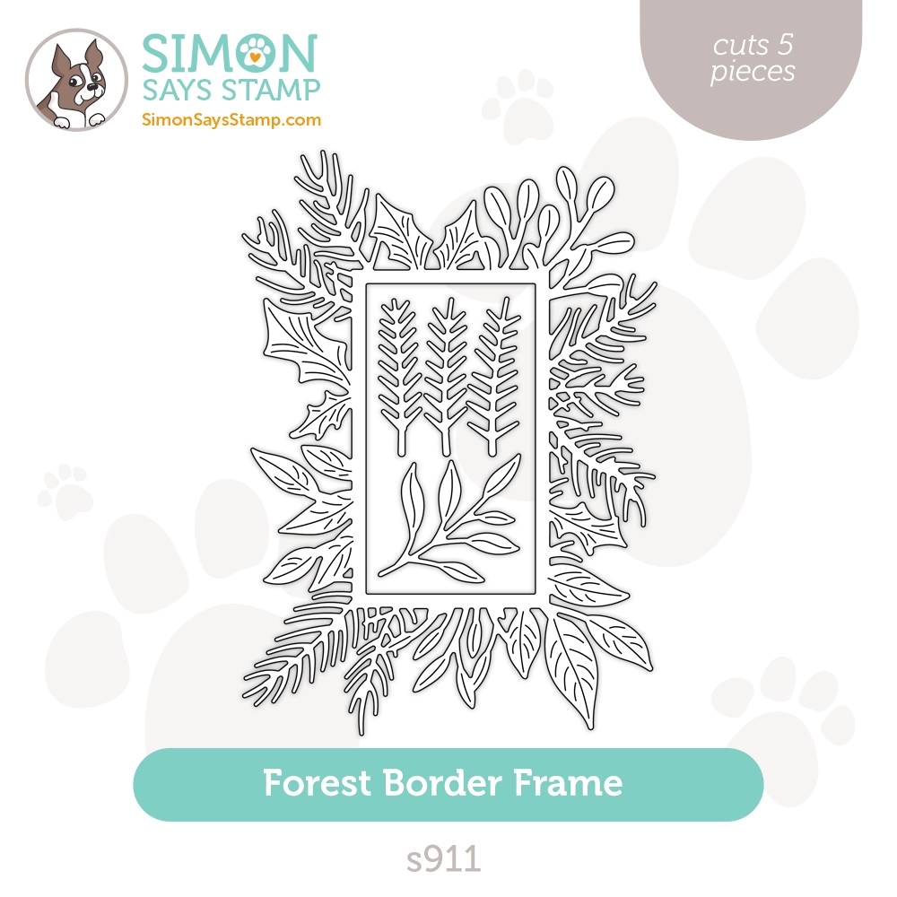 Simon Says Stamp Forest Border Frame Wafer Dies s911 Season Of Wonder