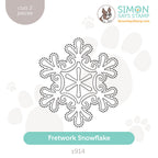 Simon Says Stamp Fretwork Snowflake Wafer Dies s914 Diecember