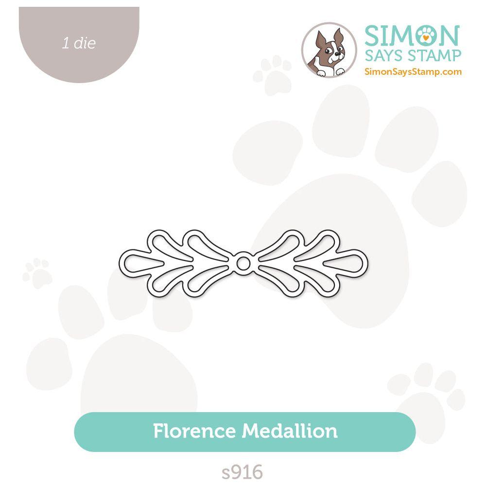 Simon Says Stamp Florence Medallion Wafer Dies s916 Diecember