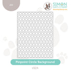 Simon Says Stamp Pinpoint Circle Background Wafer Dies s924 Cheering for You