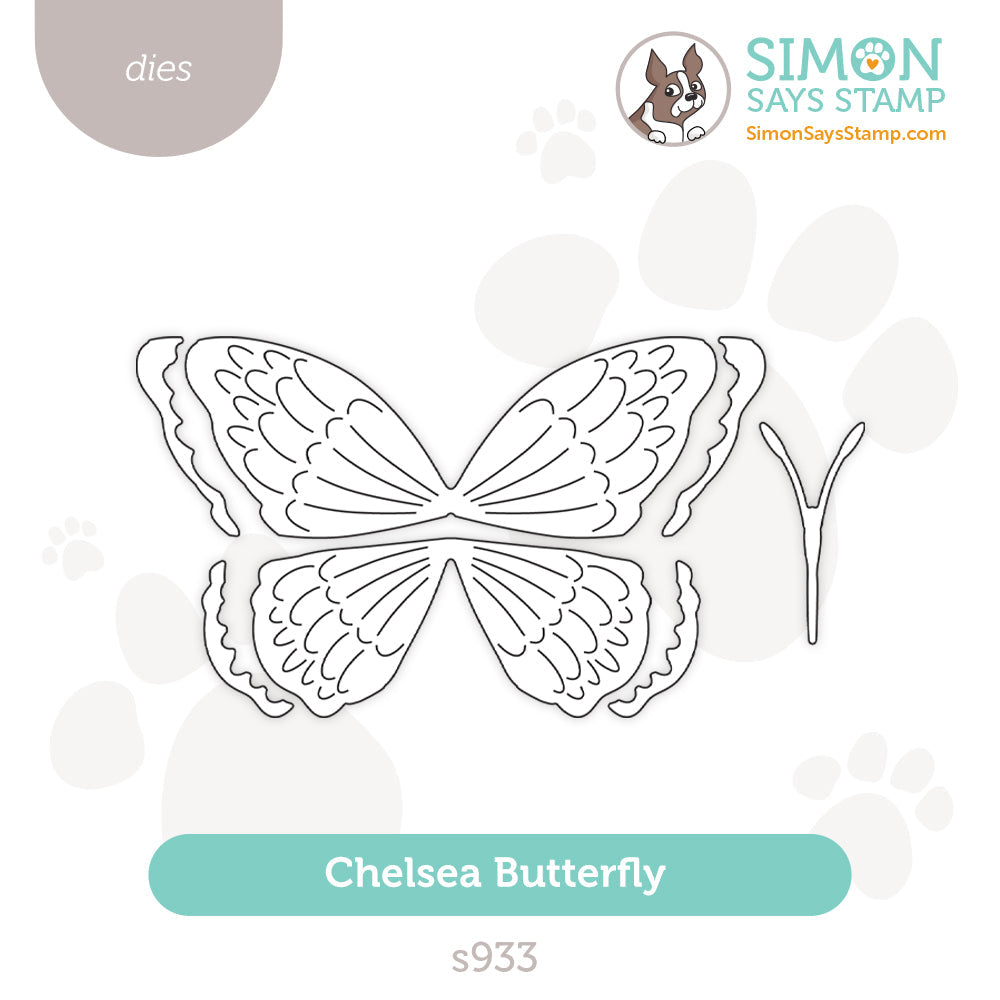 Simon Says Stamp Chelsea Butterfly Wafer Dies s933 Stamptember