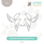 Simon Says Stamp Delicate Hummingbird Duo Wafer Dies s943 Cheering for You