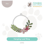 Simon Says Stamp Hanging Leaf Ring Wafer Dies s946 DieCember