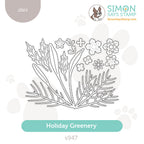 Simon Says Stamp Holiday Greenery Wafer Dies s947 Sweet Wishes