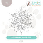 Simon Says Stamp Grand Pixie Snowflake Wafer Die s962 DieCember