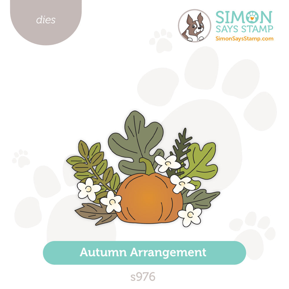 Simon Says Stamp Autumn Arrangement Wafer Dies s976 Sweet Wishes