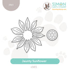 Simon Says Stamp Jaunty Sunflower Wafer Dies s985 Friend Like You