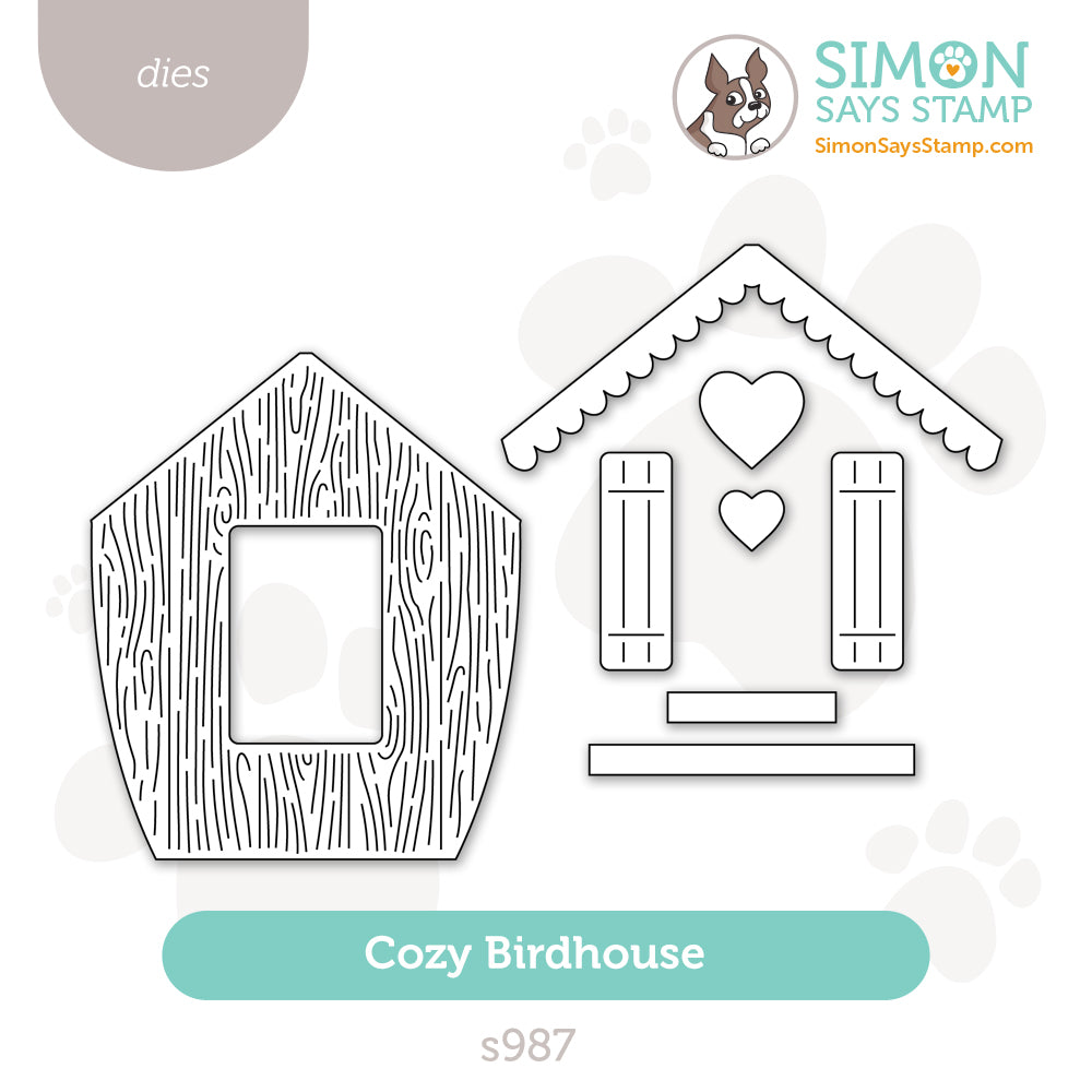 Simon Says Stamp Cozy Birdhouse Wafer Dies s987 Friend Like You
