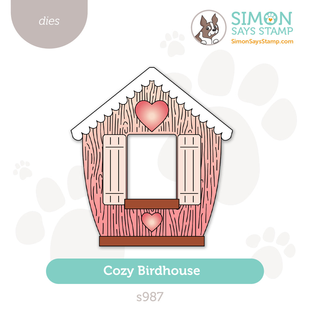 Simon Says Stamp Cozy Birdhouse Wafer Dies s987 Friend Like You