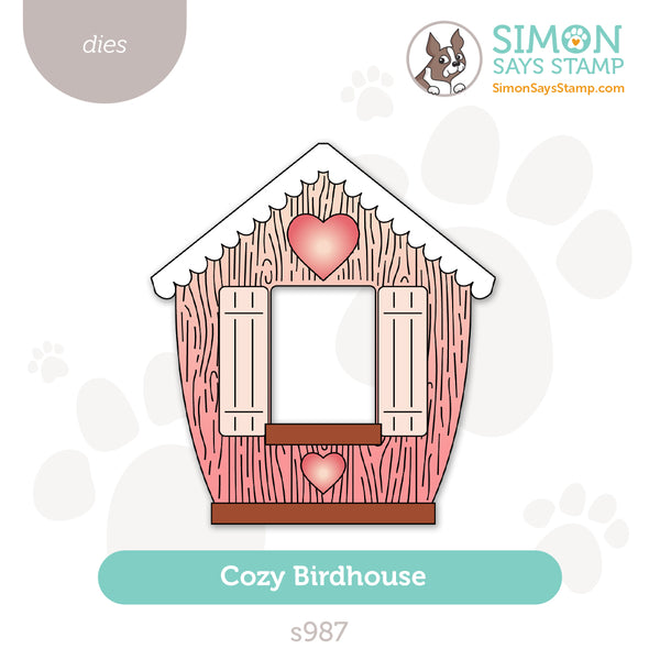 Simon Says Stamp Cozy Birdhouse Wafer Dies s987 Friend Like You